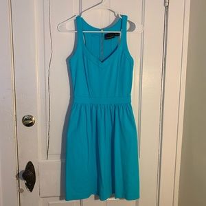 Cynthia Rowley Turquoise Racerback Dress w Pockets